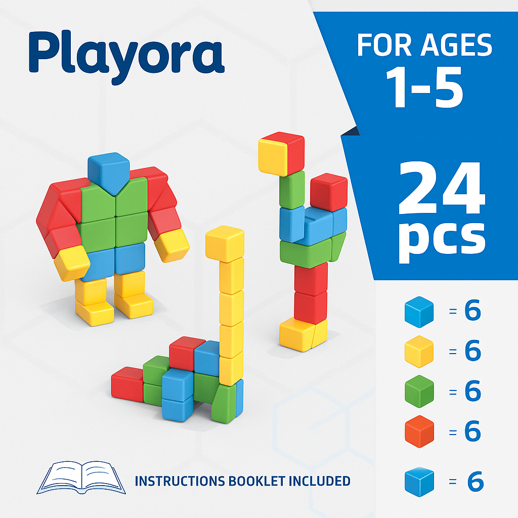 Playora™ Magnetic Cubes