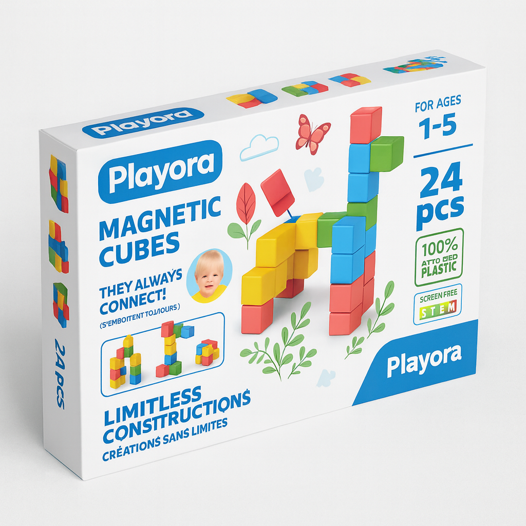 Playora™ Magnetic Cubes